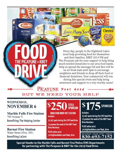 Food Drive 2019