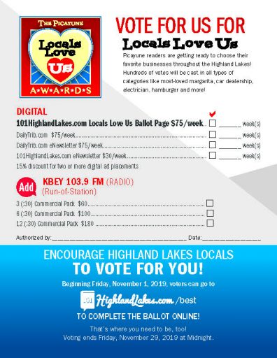LLU 2020 - Rate Sheet